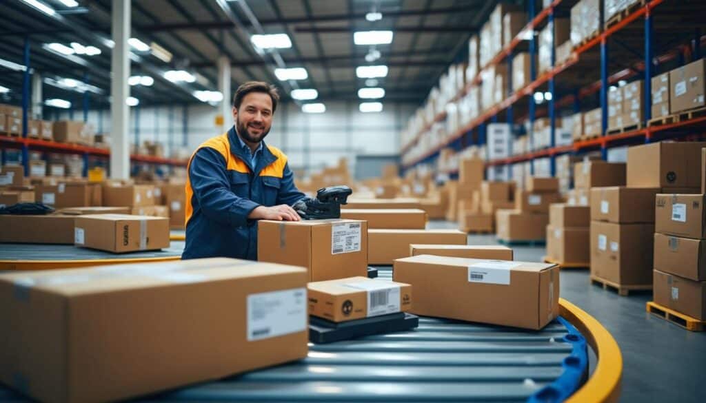 L’organisation du routage dans la chaîne logistique de livraison de colis