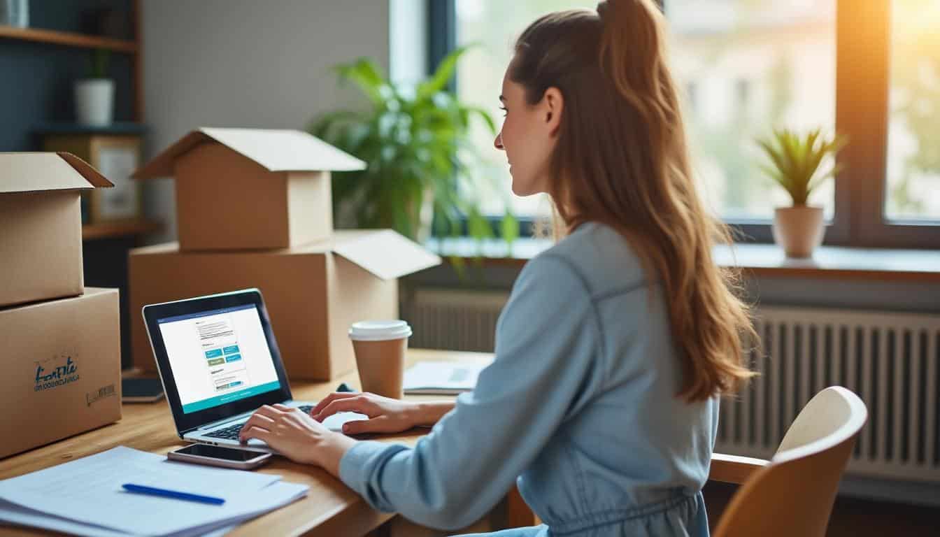 Illustration: Comment effectuer les démarches pour déménager chez Free et transférer sa ligne