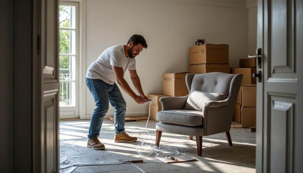 La préparation du mobilier en garde meuble lors du transport : conseils pratiques