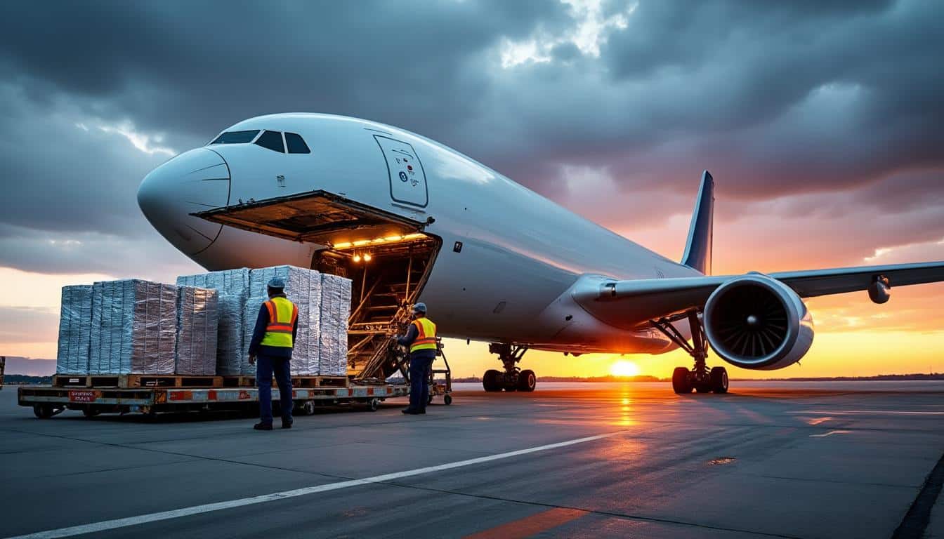 Illustration: Comprendre le rôle clé des avions dans le transport aérien de marchandises