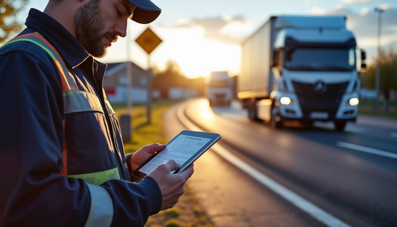 Illustration: Comprendre le cadre légal et la définition du transport de fret à courte distance