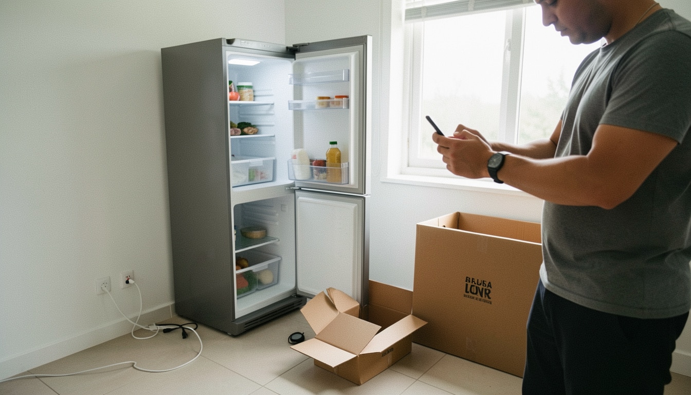 Quand brancher un frigo après un transport ?