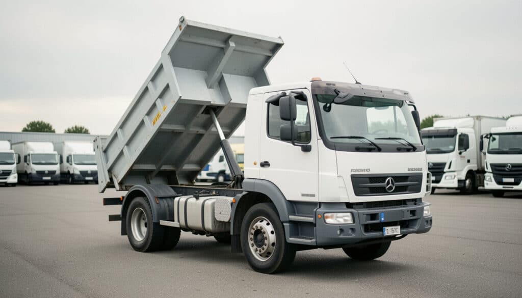 Choisir un camion-benne d’occasion de 3,5 t