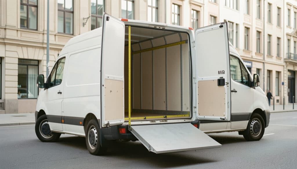 Dimensions d’une camionnette de 6 m3 et volume utile
