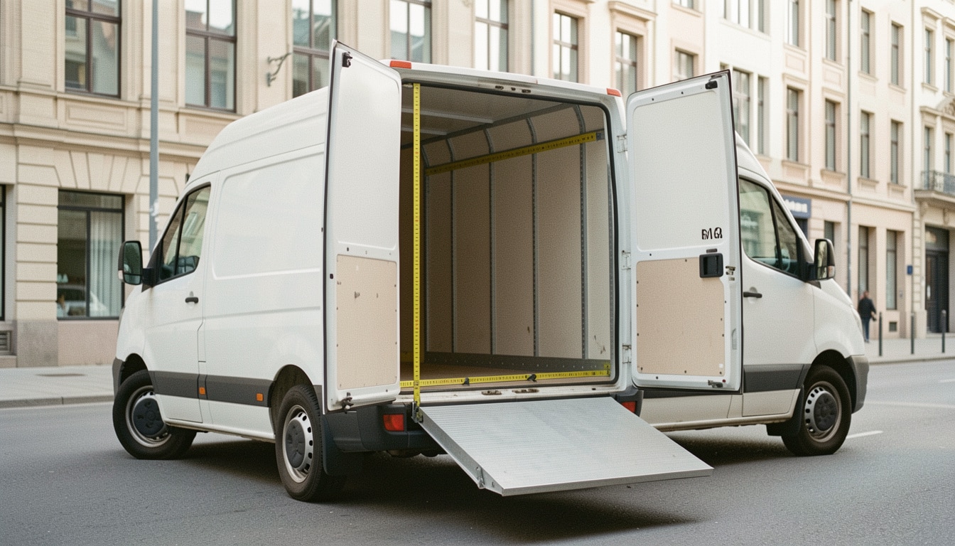 Dimensions d’une camionnette de 6 m3 et volume utile