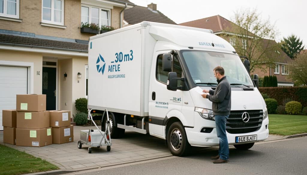 Location d’un camion de 30 m³ en aller simple
