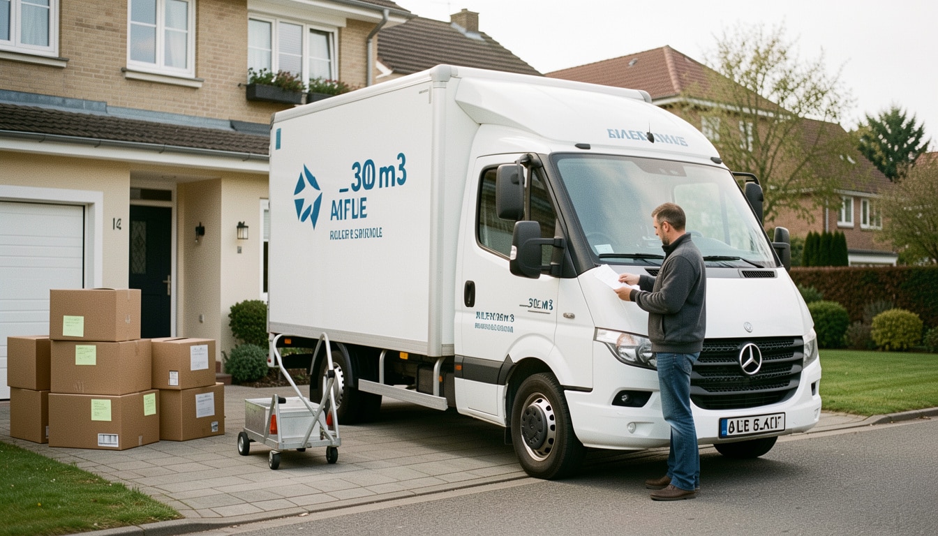 Location d’un camion de 30 m³ en aller simple