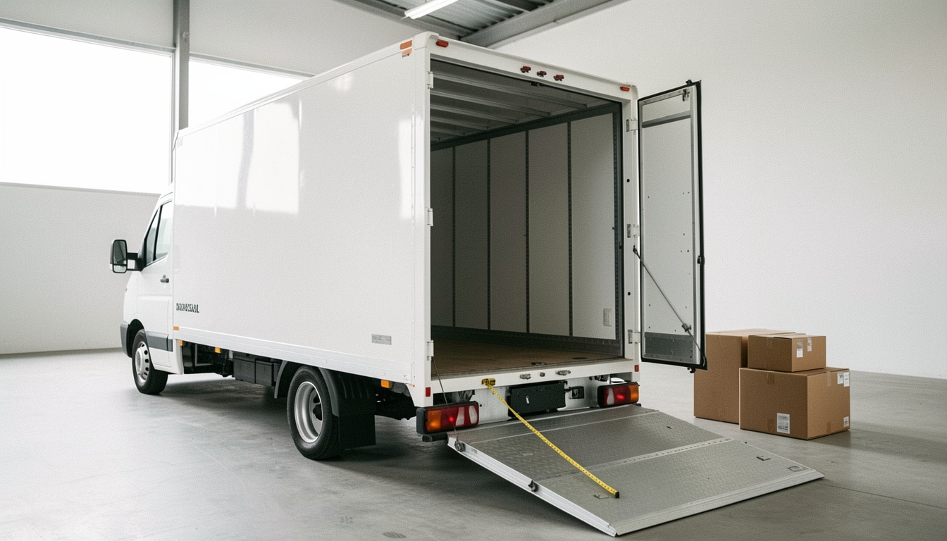 Dimensions utiles d’un utilitaire 6 m³ avant de charger